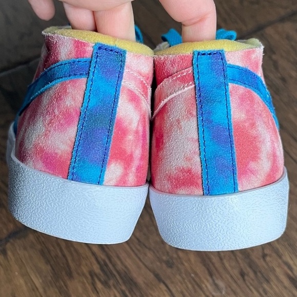 Nike Blazer Low '77 Vintage By You Custom Shoe. Tye Dye Red and blue. Men's sz 8 - Picture 5 of 8